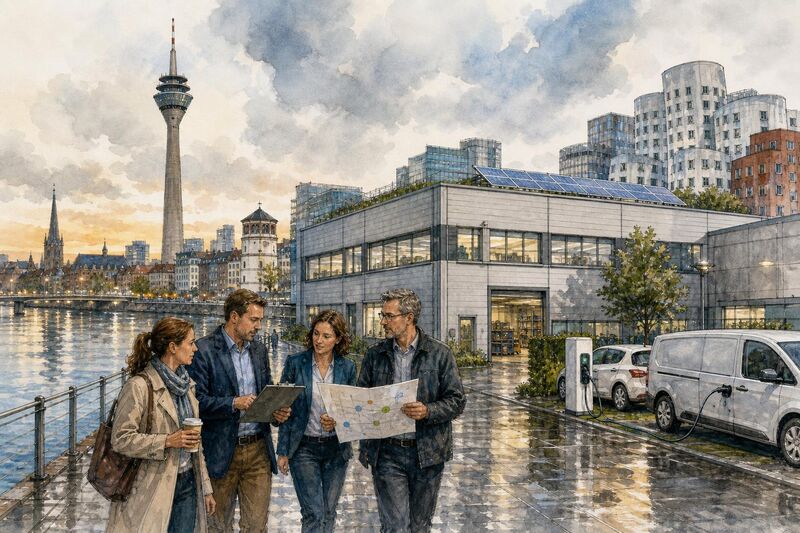 Dekarbonisierung Mittelstand Herausforderungen: Perkmann beim Handelsblatt