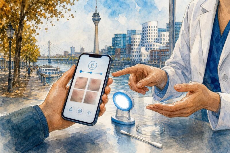 Dermatologische Beratung per App – Ihre digitale Hautarzt-Praxis
