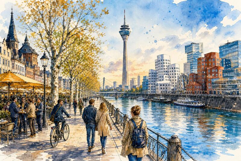Düsseldorf Großstadt: Herkunft, Fakten und Lebensgefühl