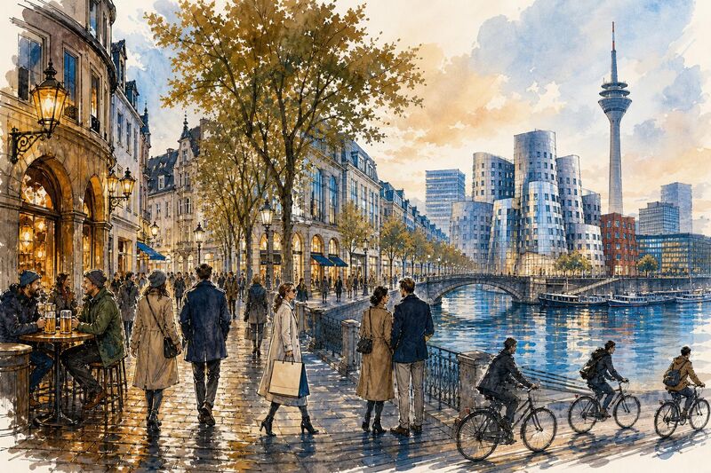 Ist Düsseldorf schick — Lifestyle, Mode und Szene
