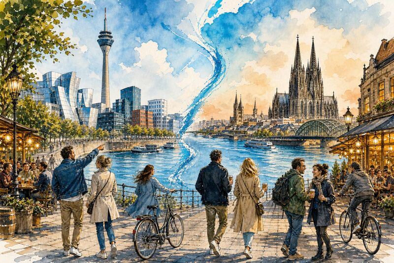 Köln oder Düsseldorf schöner – Ein fairer Stadtvergleich