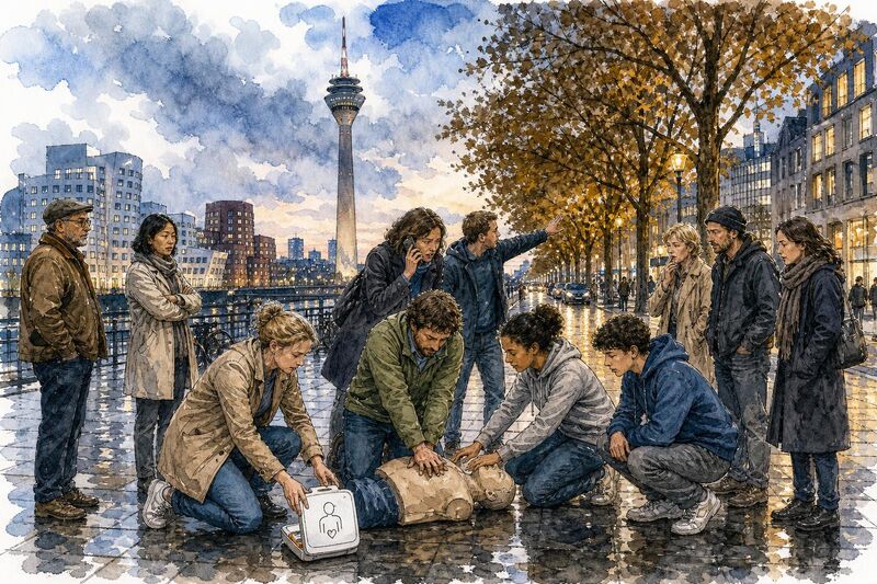 Mehr Laienreanimation in Deutschland: Rettungskette stärken