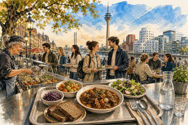 Regional einkaufen: Frische Speisen für Mensa und Kantine