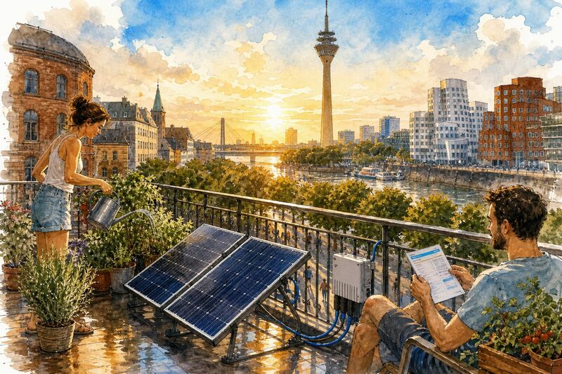 Rentabilität von Balkonkraftwerken – Lohnt sich eine Mini-Solaranlage?