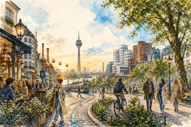 Der schönste Stadtteil in Düsseldorf: Unsere Favoriten